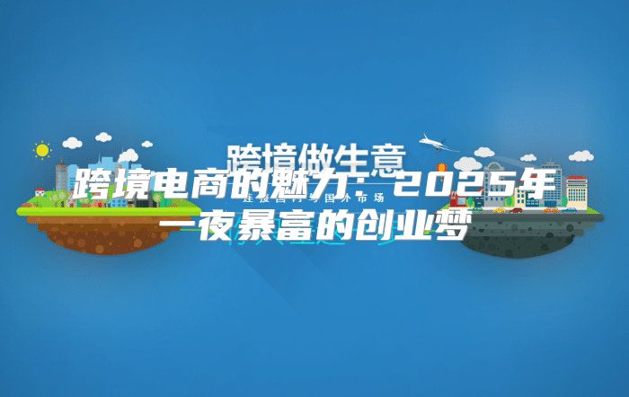 跨境电商的魅力：2025年一夜暴富的创业梦