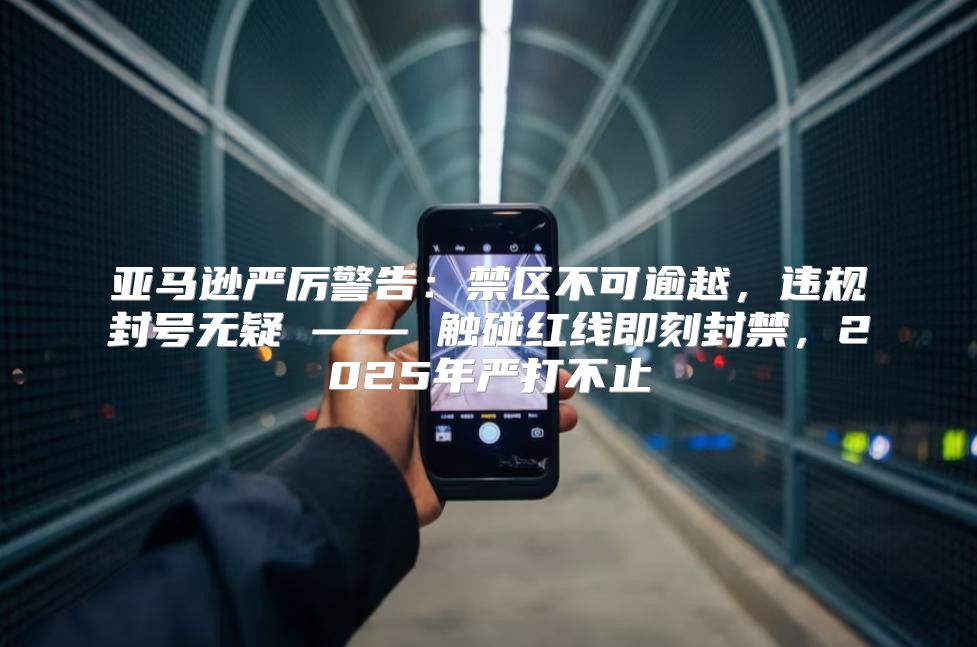 亚马逊严厉警告：禁区不可逾越，违规封号无疑 —— 触碰红线即刻封禁，2025年严打不止