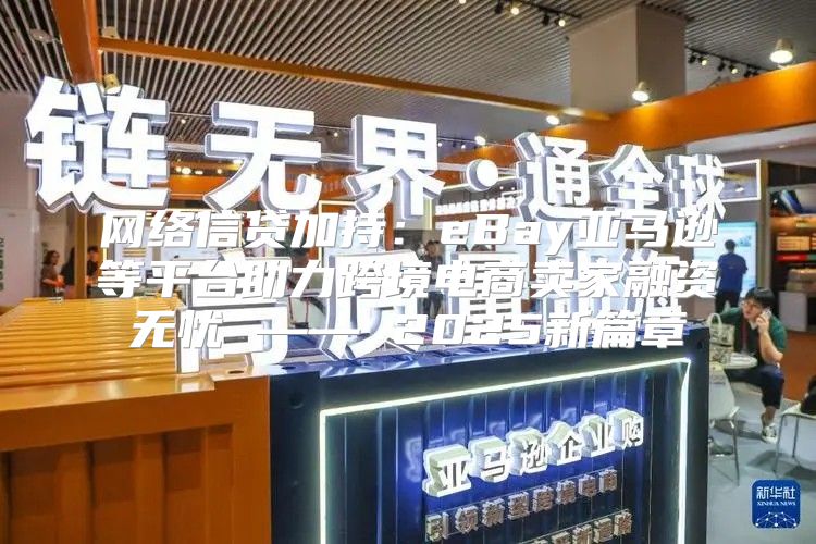 网络信贷加持：eBay亚马逊等平台助力跨境电商卖家融资无忧 —— 2025新篇章
