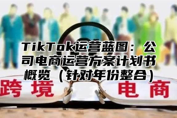 TikTok运营蓝图：公司电商运营方案计划书概览针对年份整合