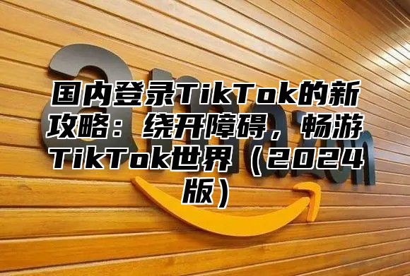 国内登录TikTok的新攻略：绕开障碍，畅游TikTok世界2025版
