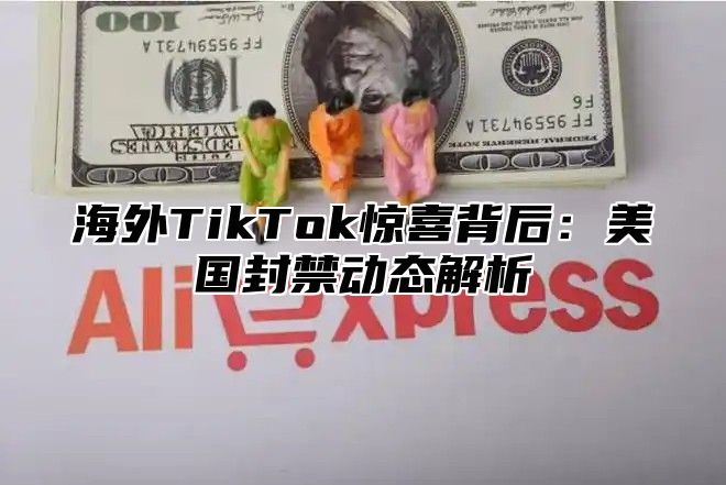 海外TikTok惊喜背后：美国封禁动态解析