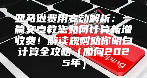 亚马逊费用变动解析：一篇文章教您如何计算新增收费！解读规则助你明白计算全攻略面向2025年