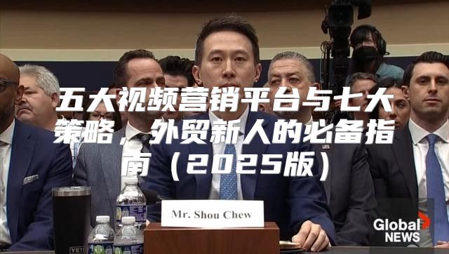 五大视频营销平台与七大策略，外贸新人的必备指南2025版