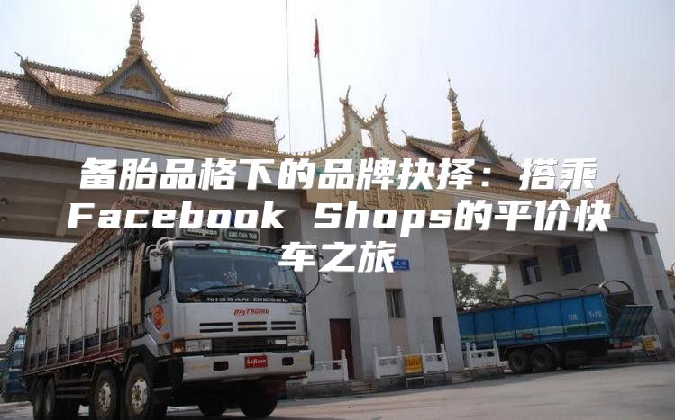 备胎品格下的品牌抉择：搭乘Facebook Shops的平价快车之旅