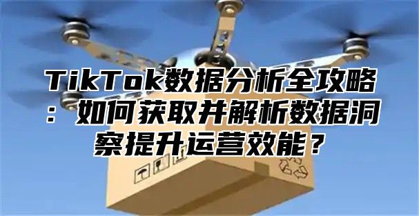 TikTok数据分析全攻略：如何获取并解析数据洞察提升运营效能？