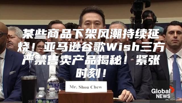 某些商品下架风潮持续延烧！亚马逊谷歌Wish三方严禁售卖产品揭秘！紧张时刻！