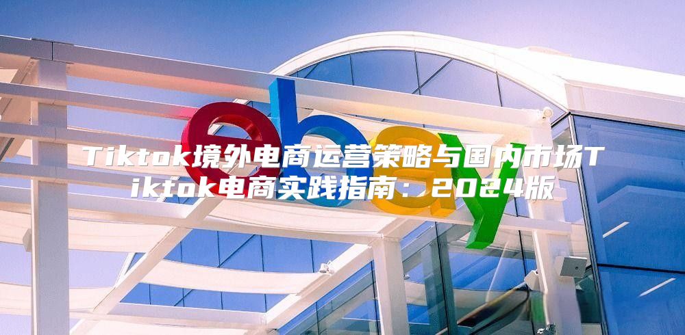 Tiktok境外电商运营策略与国内市场Tiktok电商实践指南：2025版