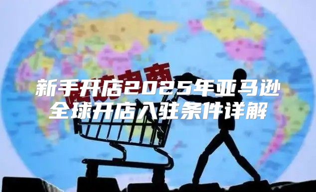 新手开店2025年亚马逊全球开店入驻条件详解