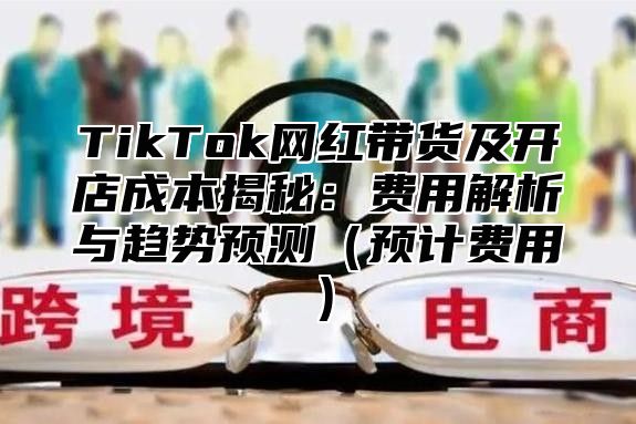 TikTok网红带货及开店成本揭秘：费用解析与趋势预测预计费用