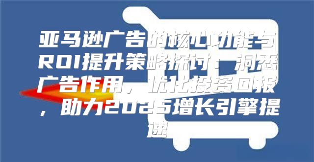 亚马逊广告的核心功能与ROI提升策略探讨：洞悉广告作用，优化投资回报，助力2025增长引擎提速