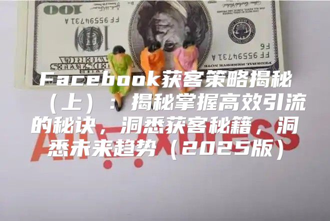 Facebook获客策略揭秘上：揭秘掌握高效引流的秘诀，洞悉获客秘籍，洞悉未来趋势2025版