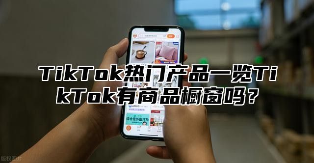TikTok热门产品一览TikTok有商品橱窗吗？