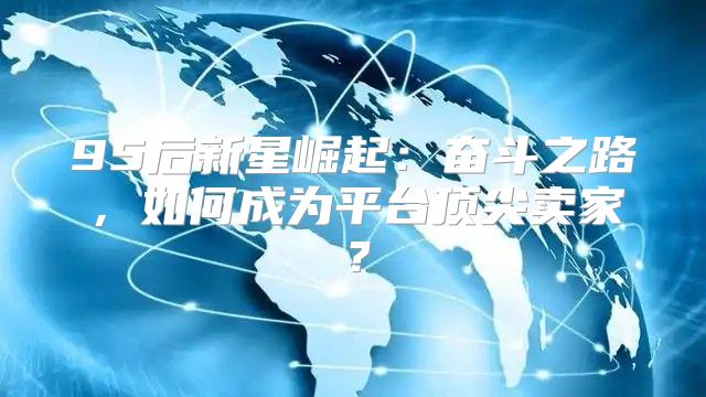 95后新星崛起：奋斗之路，如何成为平台顶尖卖家？