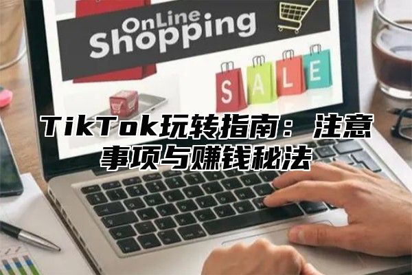 TikTok玩转指南：注意事项与赚钱秘法