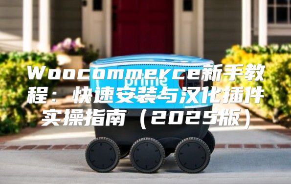 Woocommerce新手教程：快速安装与汉化插件实操指南2025版
