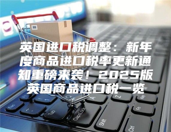 英国进口税调整：新年度商品进口税率更新通知重磅来袭！2025版英国商品进口税一览