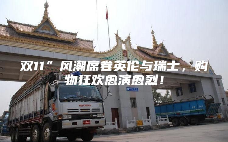 双11”风潮席卷英伦与瑞士，购物狂欢愈演愈烈！