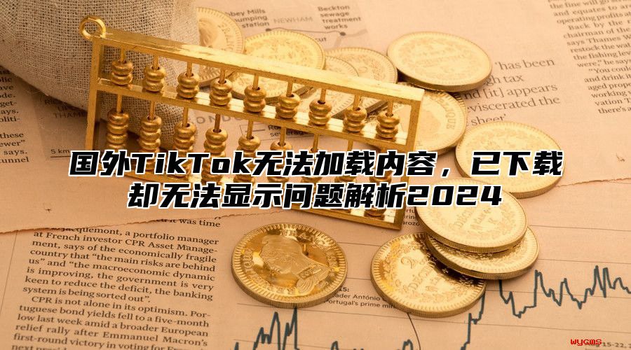 国外TikTok无法加载内容，已下载却无法显示问题解析2025