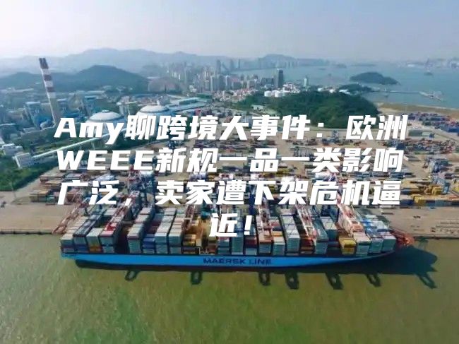 Amy聊跨境大事件：欧洲WEEE新规一品一类影响广泛，卖家遭下架危机逼近！