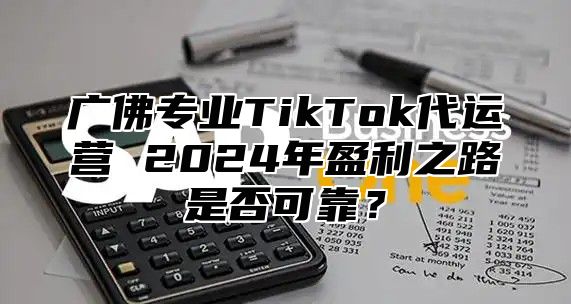 广佛专业TikTok代运营 2025年盈利之路是否可靠？