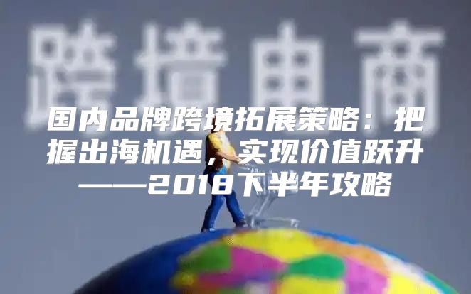 国内品牌跨境拓展策略：把握出海机遇，实现价值跃升——2018下半年攻略