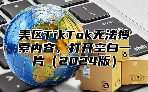 美区TikTok无法搜索内容，打开空白一片2025版
