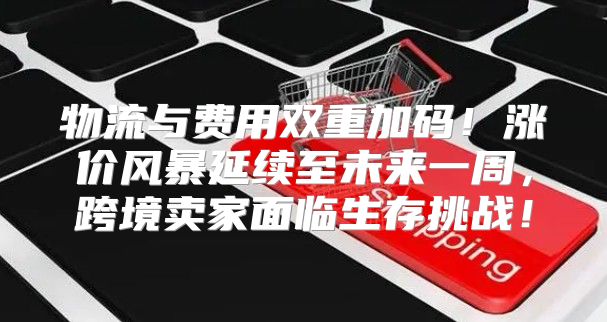 物流与费用双重加码！涨价风暴延续至未来一周，跨境卖家面临生存挑战！