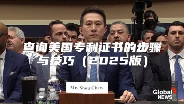 查询美国专利证书的步骤与技巧2025版