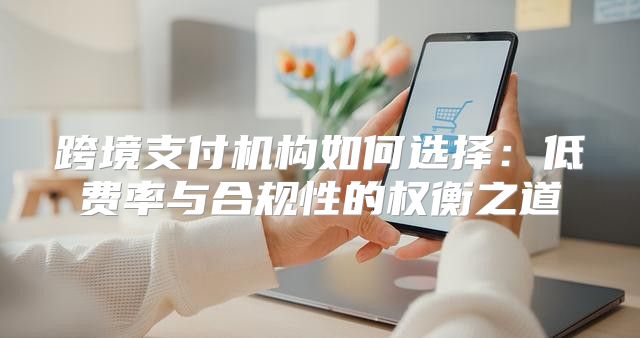 跨境支付机构如何选择：低费率与合规性的权衡之道