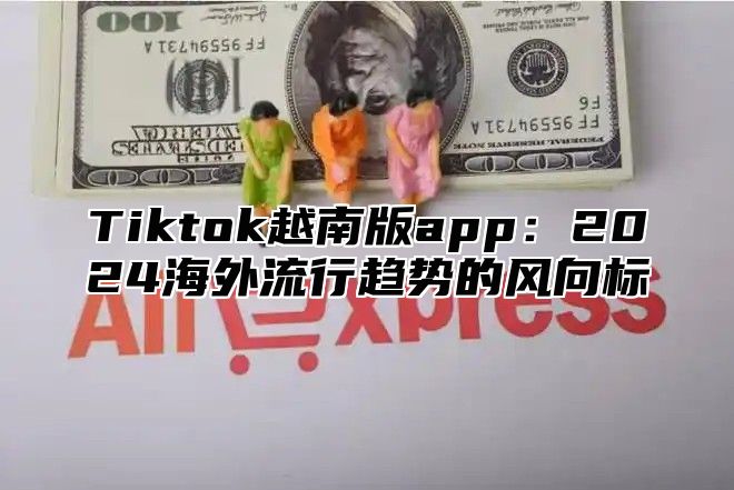 Tiktok越南版app：2025海外流行趋势的风向标