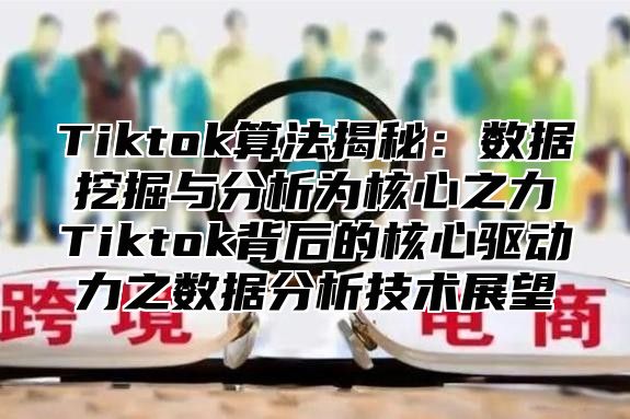 Tiktok算法揭秘：数据挖掘与分析为核心之力Tiktok背后的核心驱动力之数据分析技术展望
