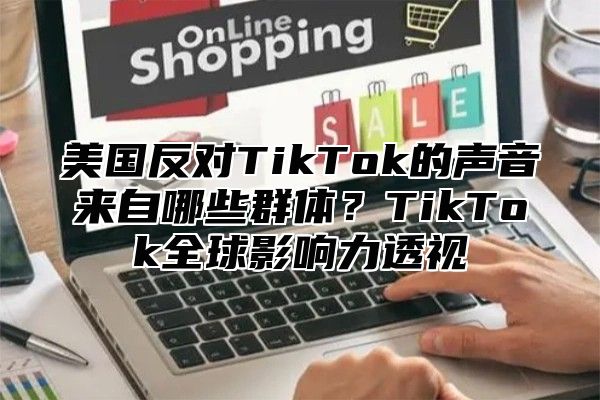 美国反对TikTok的声音来自哪些群体？TikTok全球影响力透视
