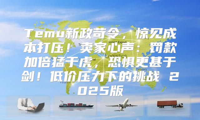 Temu新政苛令，惊见成本打压！卖家心声：罚款加倍猛于虎，恐惧更甚于剑！低价压力下的挑战 2025版