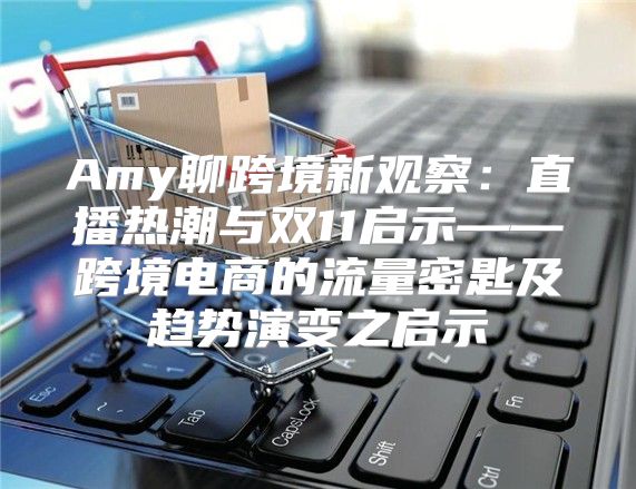Amy聊跨境新观察：直播热潮与双11启示——跨境电商的流量密匙及趋势演变之启示