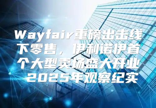 Wayfair重磅出击线下零售，伊利诺伊首个大型卖场盛大开业 2025年观察纪实