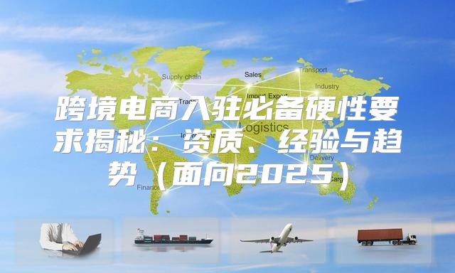 跨境电商入驻必备硬性要求揭秘：资质、经验与趋势面向2025