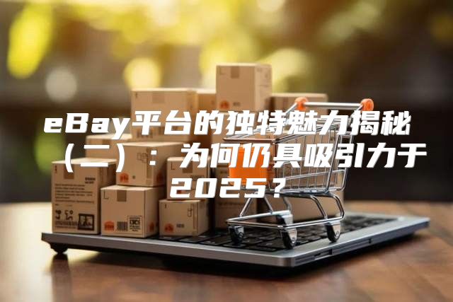 eBay平台的独特魅力揭秘二：为何仍具吸引力于2025？