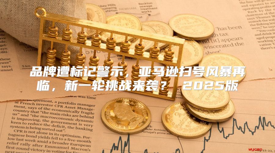 品牌遭标记警示，亚马逊扫号风暴再临，新一轮挑战来袭？ 2025版