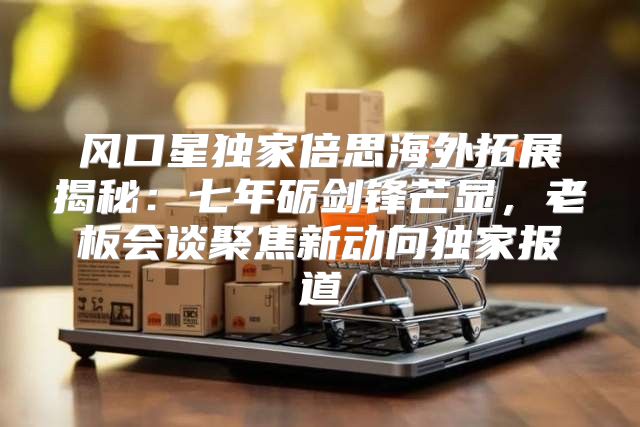 风口星独家倍思海外拓展揭秘：七年砺剑锋芒显，老板会谈聚焦新动向独家报道