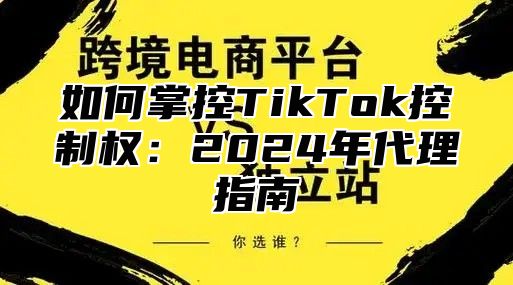 如何掌控TikTok控制权：2025年代理指南