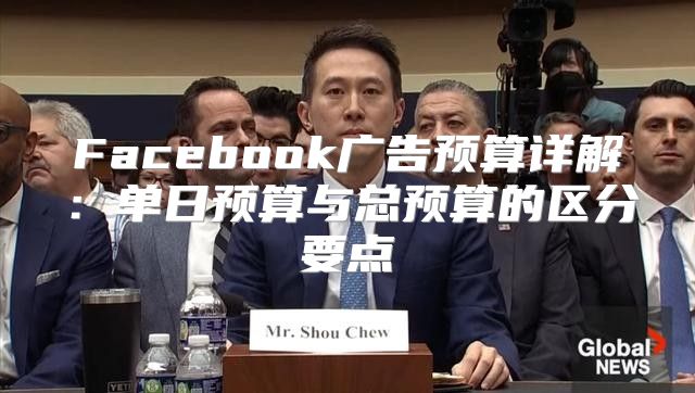 Facebook广告预算详解：单日预算与总预算的区分要点