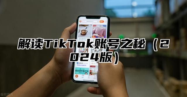解读TikTok账号之秘2025版
