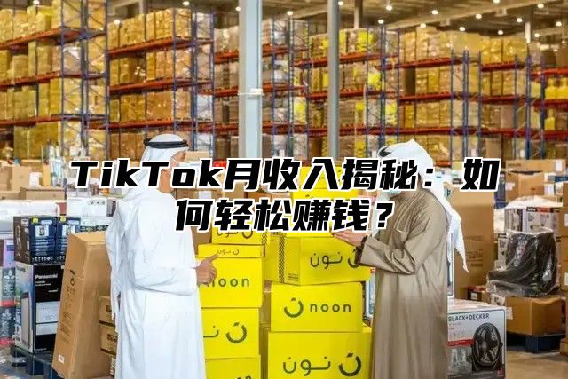 TikTok月收入揭秘：如何轻松赚钱？