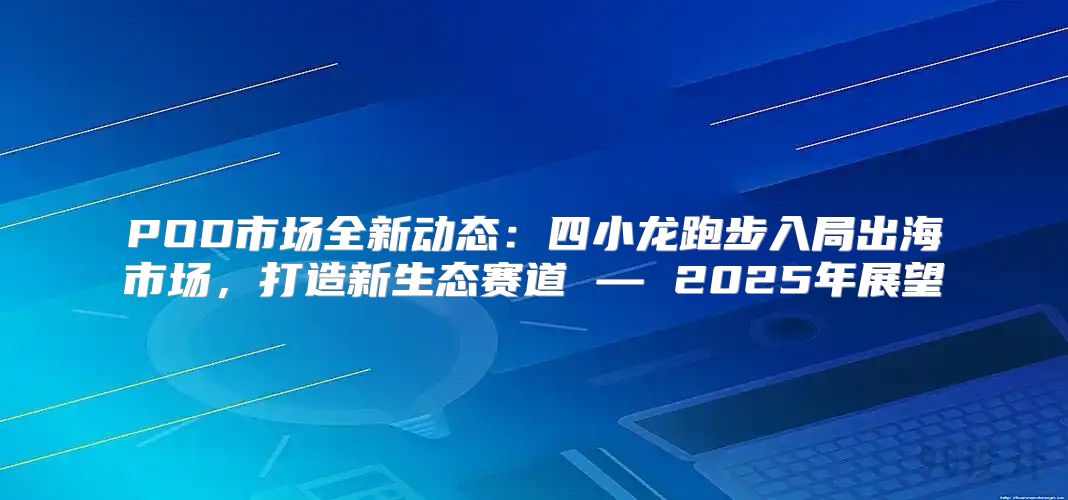 POD市场全新动态：四小龙跑步入局出海市场，打造新生态赛道 — 2025年展望