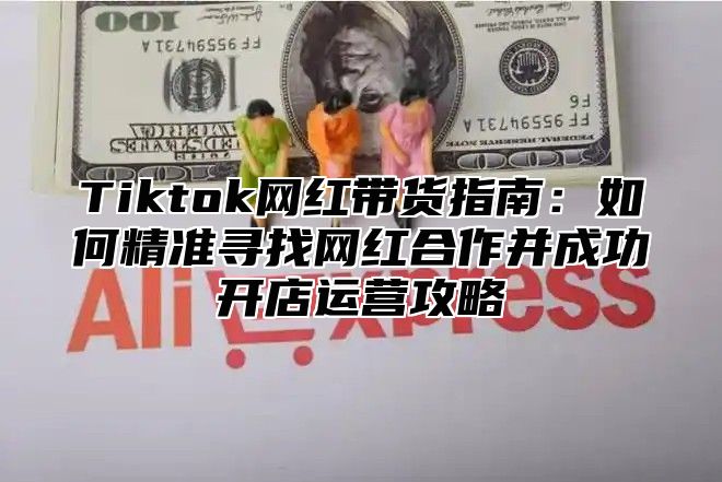 Tiktok网红带货指南：如何精准寻找网红合作并成功开店运营攻略