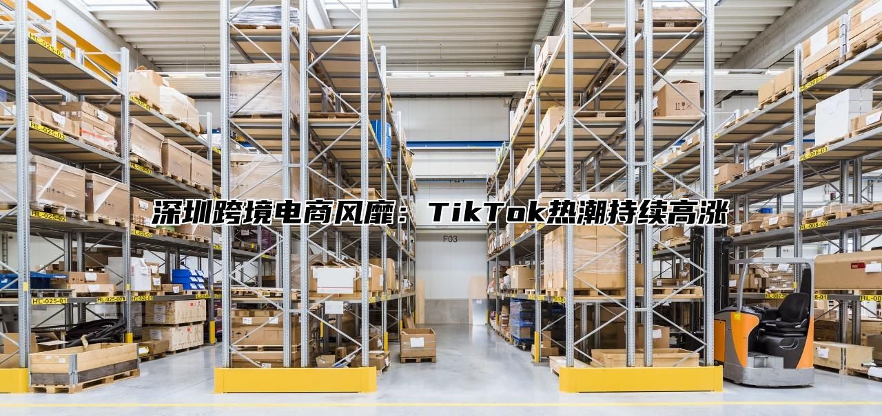 深圳跨境电商风靡：TikTok热潮持续高涨