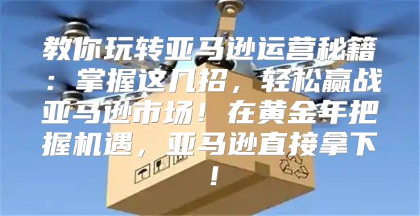 教你玩转亚马逊运营秘籍：掌握这几招，轻松赢战亚马逊市场！在黄金年把握机遇，亚马逊直接拿下！