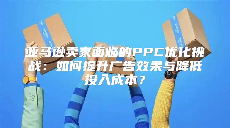 亚马逊卖家面临的PPC优化挑战：如何提升广告效果与降低投入成本？