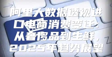 阿里大数据透视进口电商消费变迁：从奢侈品到生鲜，2025年趋势展望